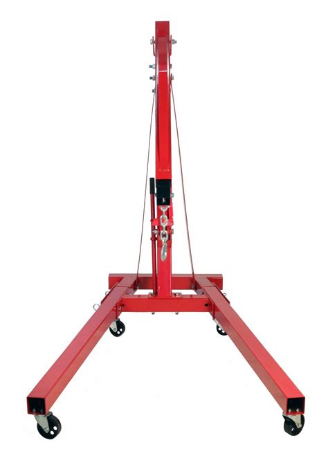 Dragway Tools 2 Ton Folding Hydraulic Engine Hoist Cherry Picker Shop