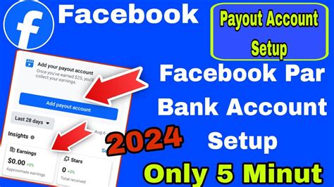 Facebook Me Bank Account Kaise Add Kare Facebook Payout Account Setup