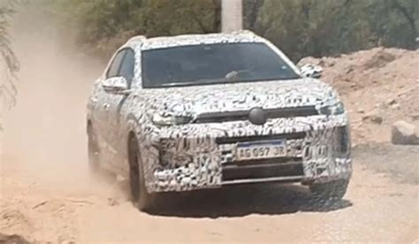 Volkswagen Tera Flagrado Em Teste Secreto Em Estrada De Terra Auto Tv