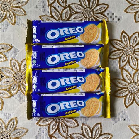 Jual Oreo Golden Vanilla Sandwich Cookies Satuan Shopee Indonesia