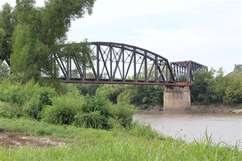 Abandoned Kansas River Bridge