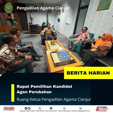 Rapat Pemilihan Kandidat Agen Perubahan