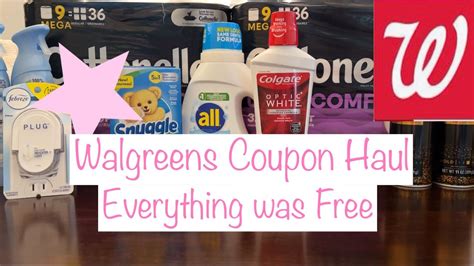 Walgreens Couponing Haul Cash Money Maker Easy Coupon