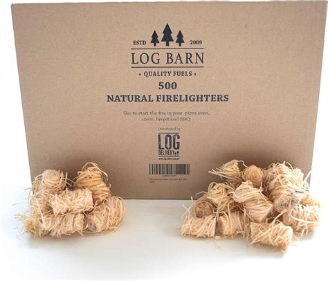 Log Barn Allume Feu Naturel Bo Te De Allume Feu Pour Barbecue