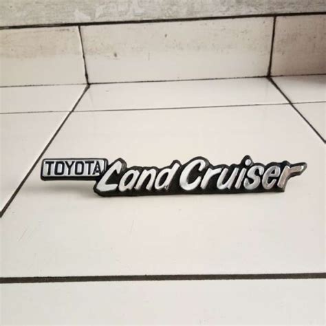 Jual Emblem Toyota Landcruiser Hardtop FJ BJ Samping Di Seller