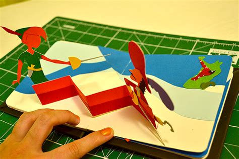 Peter Pan Pop Up Book On Behance