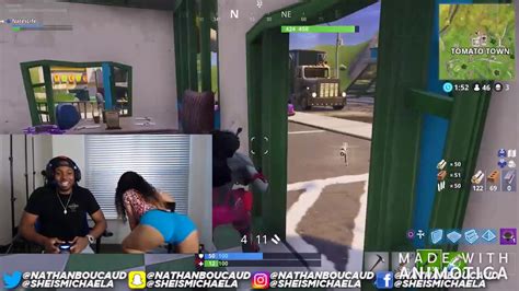 MICHAELA FORTNITE TWERKING 4 28 YouTube