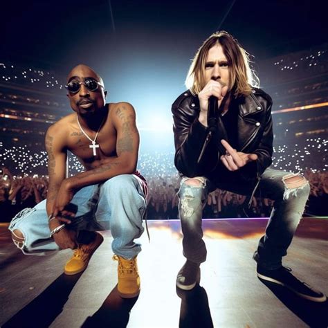 Tupac and Kurt Cobain Perform the Superbowl halftime show : r/ChatGPT