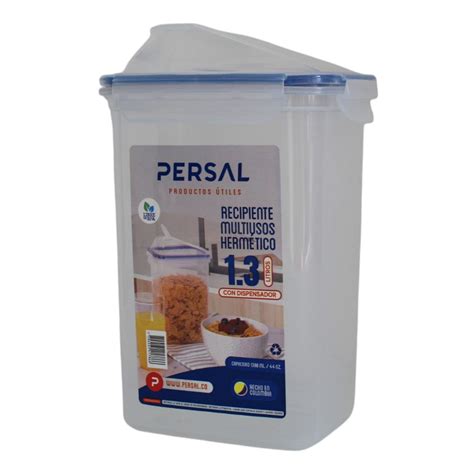 O Que É Recipiente Hermético - Descubre Recipiente Hermético 1.3L con Dispensador - Olímpica