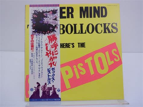 帯付 Sex Pistols セックス ピストルズ Never Mind The Bollocks 勝手にしやがれ LP 12インチ