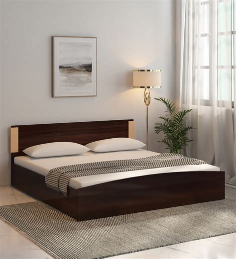 Buy Nikki King Size Bed In Wenge Finish At 31 OFF By Mintwud From