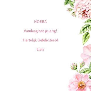 Verjaardag Rozen Verjaardagskaarten Kaartje Go