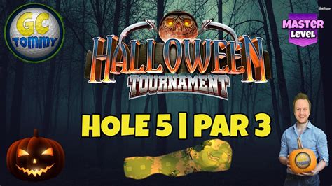 Master QR Hole 5 Par 3 HIO Halloween Tournament Golf Clash