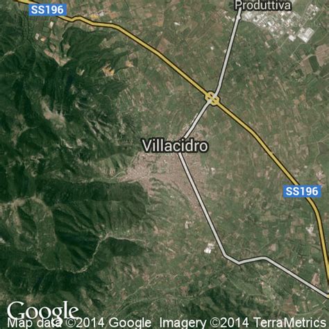 Mappa Di Villacidro Cartine Stradali E Foto Satellitari