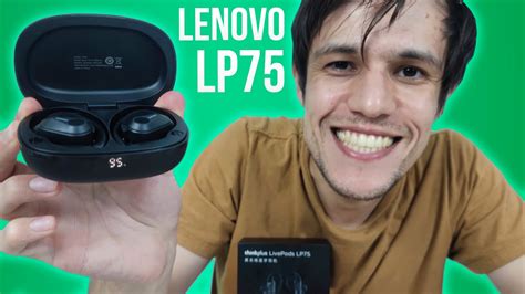 LENOVO LP75 REVIEW COMPLETO BOA QUALIDADE De SOM FONE BOM E BARATO