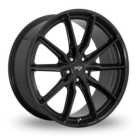 Niche Rainier Matt Black Alloy Wheels Wheelbase