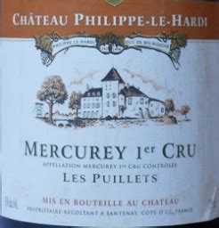 Ch Teau Philippe Le Hardi Mercurey Er Cru Les Puillets France