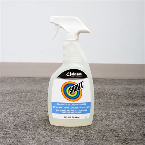 SC Johnson Shout® 697265 32 oz. Carpet Spot and Stain Remover Spray