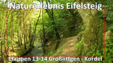 Naturerlebnis Eifelsteig Etappen Gro Littgen Bis Kordel Youtube