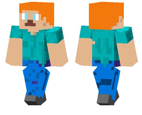 Minimalistic Steve Minecraft Pe Skins