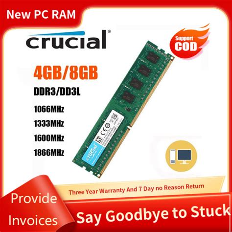 Free Shippingcrucial Ddr Ddr L Ram Gb Gb Mhz