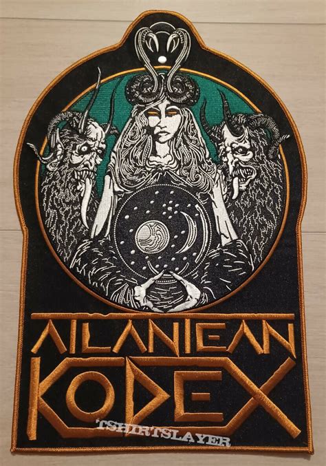 Atlantean Kodex The Annihilation Of Bavaria Backpatch Yellow Border