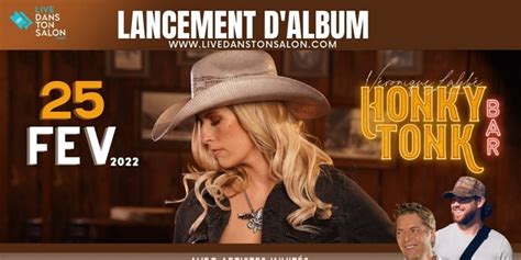 La chanteuse Country Véronique Labbé lance l album Honky Tonk Bar