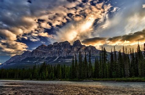 Castle Mountain Banff National Park - Photorator