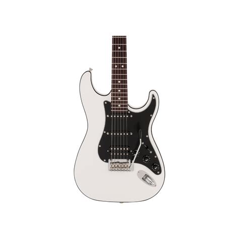 FENDER MADE IN JAPAN AERODYNE II HSS STRATOCASTER - RW - ARCTIC WHITE - W/GIG BAG Rockshop