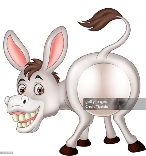 Funny Donkey Cartoon