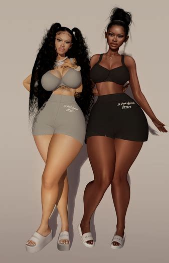 Second Life Marketplace Kim 2 Piece Set Ebody Fatpack