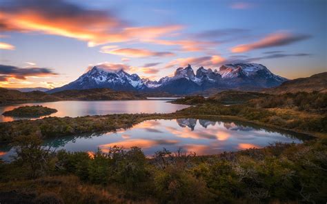 Fonds d écran Amérique du Sud Chili Patagonie Cordillère des Andes