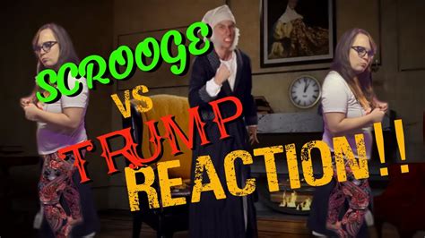 ERB Donald Trump Vs Ebenezer Scrooge REACTION I Can T Help But