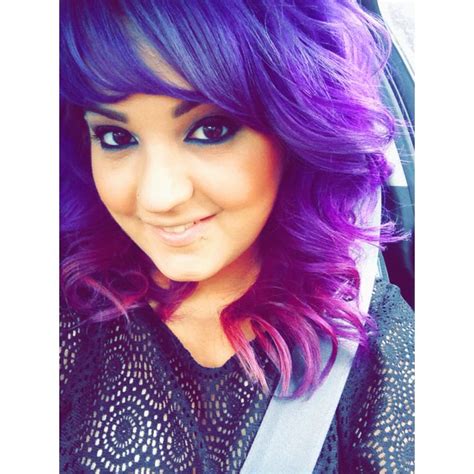 Purple Hair Pravana Vivids Violet And Wild Orchid Mixed Colored