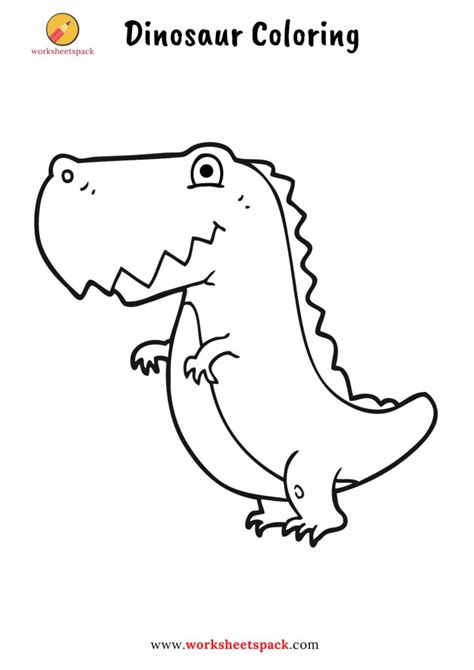 Free Dinosaur Coloring Pages Pre - Infoupdate.org