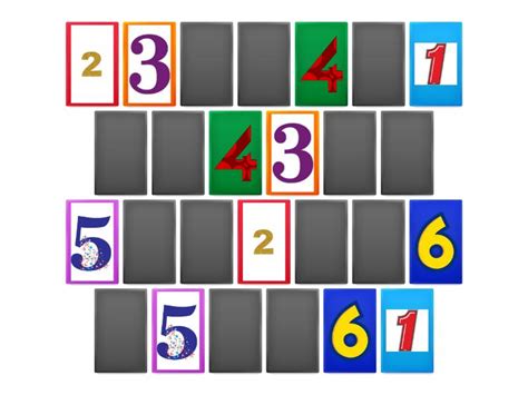 Aprendizaje De Numeros Matching Pairs