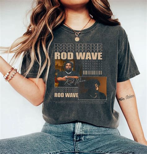 Rod Wave Nostalgia 2023 Rap Music Sweatshirt Vintage 90s Tour