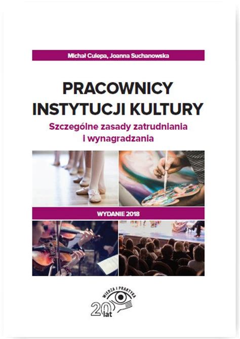 Pracownicy instytucji kultury 2018 książka Profinfo pl