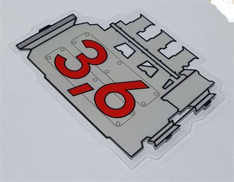 Porsche 911 3.6 engine window sticker - Retro Outlaw style rear screen ...