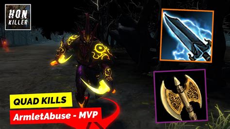 HoN Scout NULLFIRE BLADE With RUNED CLEAVER MVP YouTube