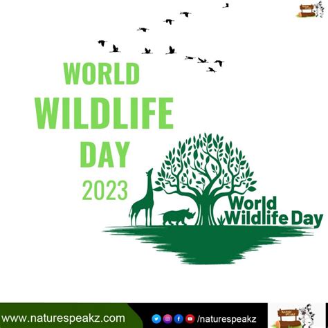 World Wildlife Day 2023 Poster - Theme - Nature Speakz