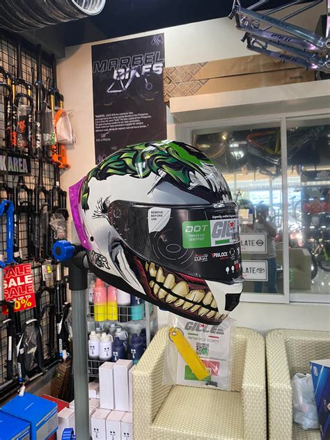 Gille Helmet 883 Falcon Joker Motorcycle Helmets Full Face Dual Visor