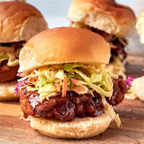 Nashville Hot Honey Chicken Slider Sandwiches Casual Epicure