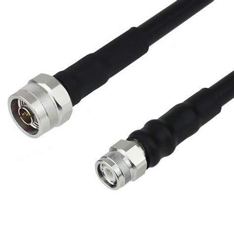 N Male To Tnc Male Cable Lmr Coax With Times Microwave Connectors