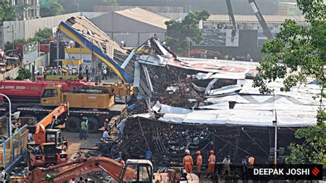 Mumbai News Highlights Hoarding Collapse Toll Rises To 14 Imd Warns