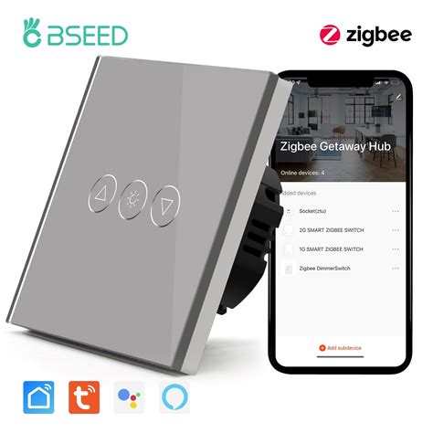 Bseed New Zigbee Touch Light Dimmer Smart Switch Bseedswitch