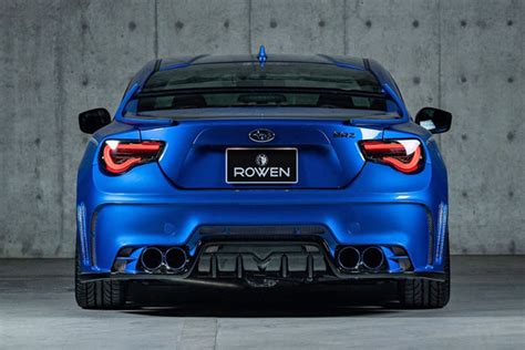 Rowen Rr Street Zero Rear Bumper Frp For Subaru Brz Zc