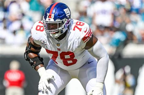 Giants Andrew Thomas Living Up To Hype Among Nfls Elite