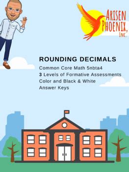 Rounding Decimals Rational Numbers 5 NBT A 4 Bundle By Arisen Phoenix