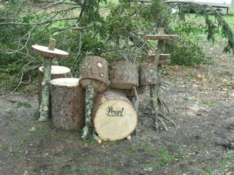 Amazing Log Drum Set